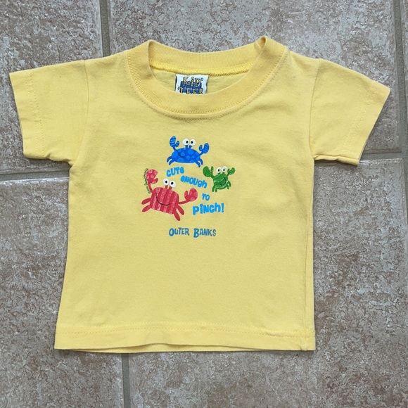 Kid Tees by Stephen Joseph Outer Banks Crabs - Picture 8 of 8